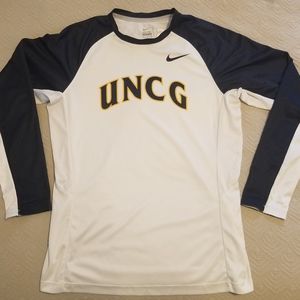 TEAM ISSUED UNCG Spartans basketball warmup shirt